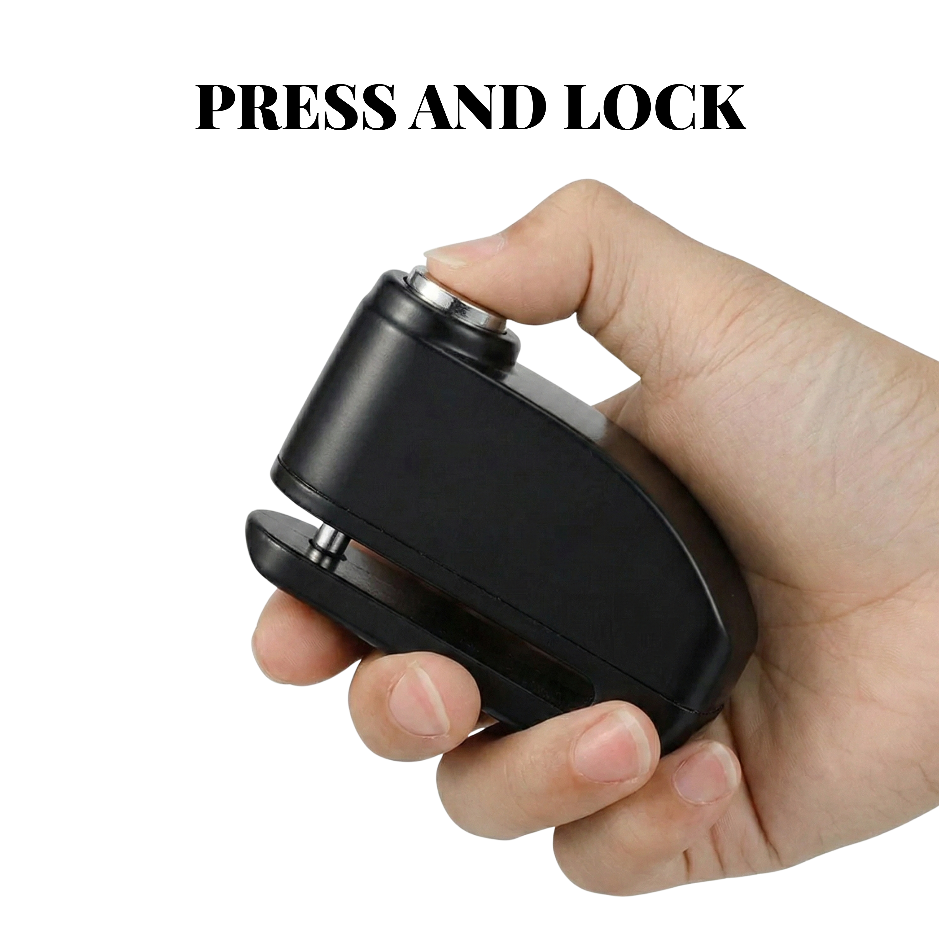 Ultra-Loud 110dB Anti-Theft Disc Lock